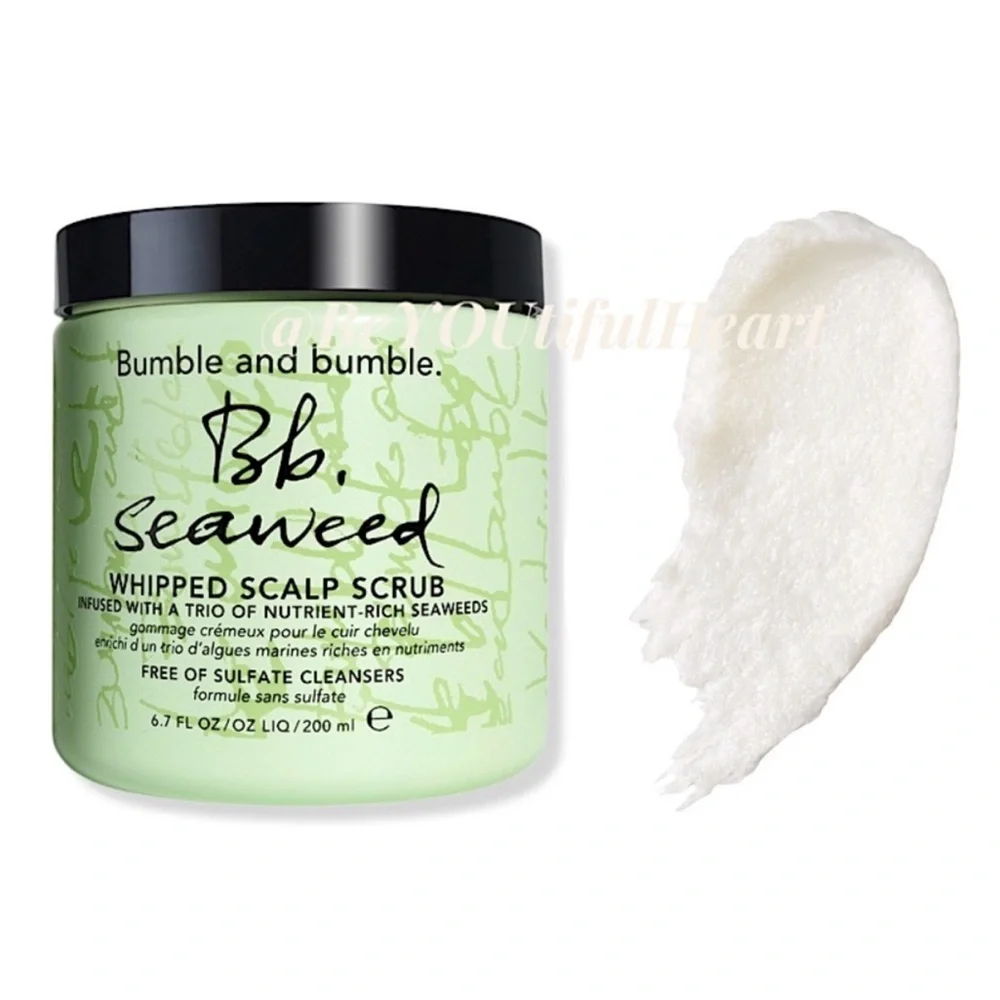 Bumble and bumble Seaweed Nourishing Whipped Scalp Scrub, 6.7 fl oz / 200 ml